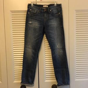 Madewell Slim Boyjean Size 26